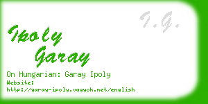ipoly garay business card